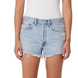 Agolde Parker Distressed Shorts in Rapture Style #A9032-1206
